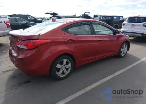 2013 Hyundai Elantra Gls z USA, uszkodzony, nr VIN KMHDH4AE3DU808865